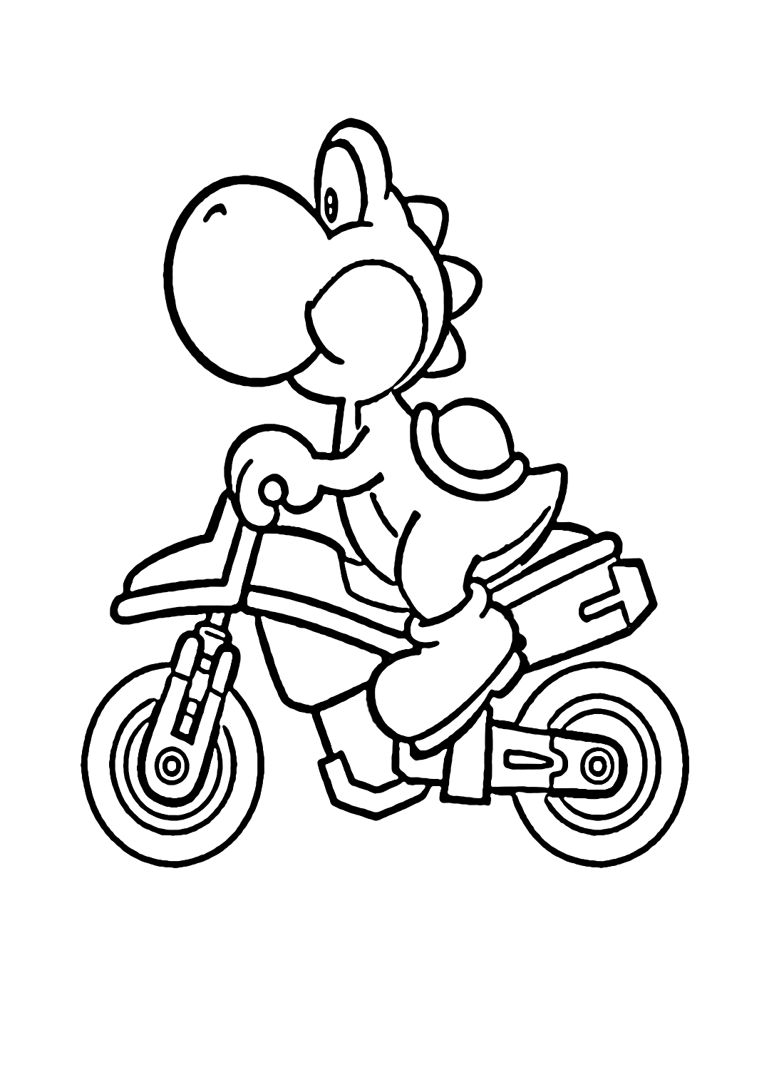 109 Mario Kart Coloring Pages Printable 92