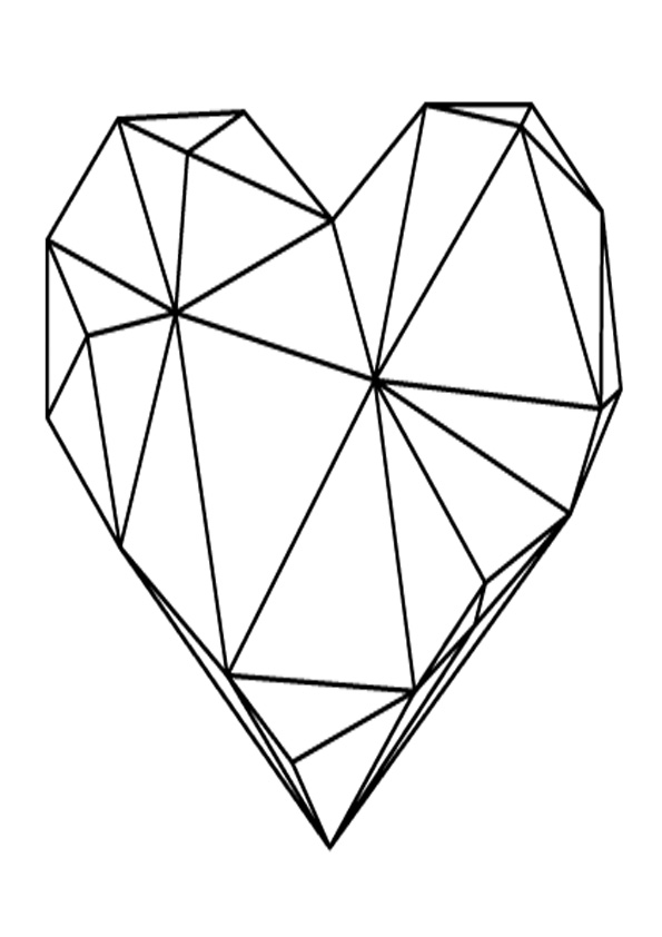 109 Sparkling Diamond Coloring Pages Printable 106