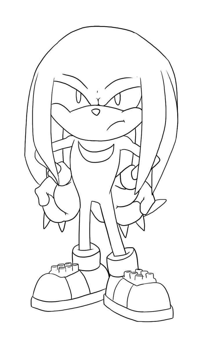 113 Sonic Movie 2 Coloring Printable