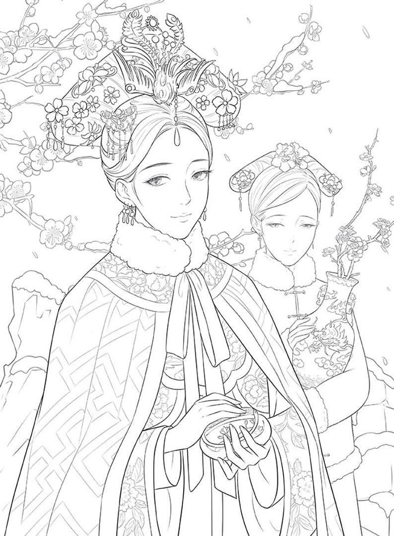 114 Asia Coloring Pages Printable 10