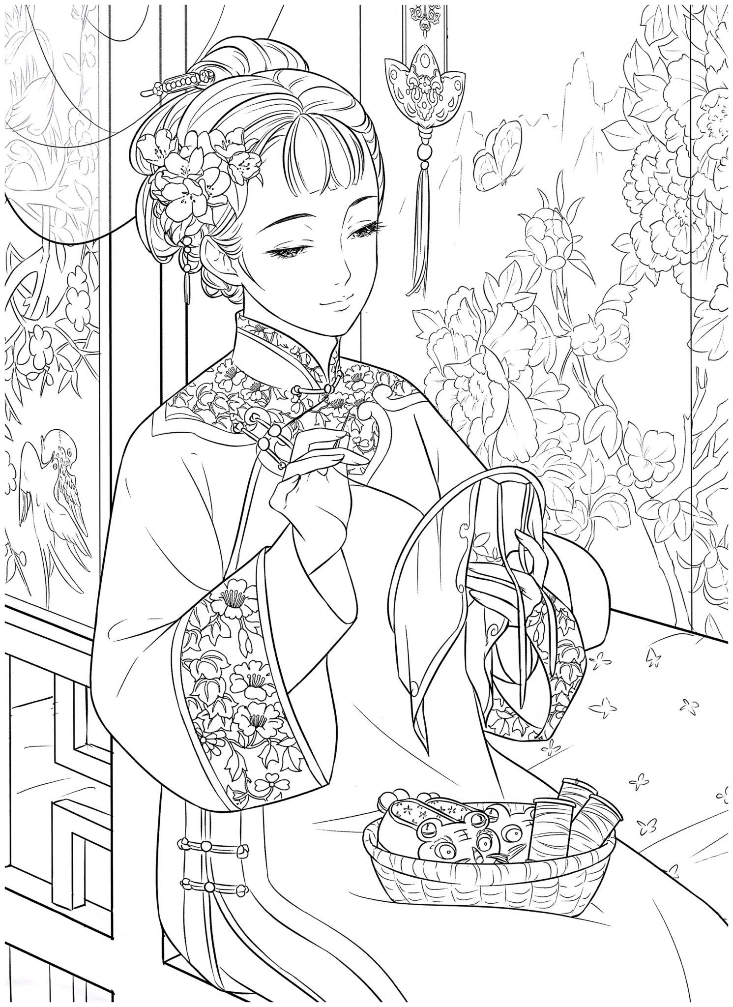 114 Asia Coloring Pages Printable 105