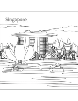 114 Asia Coloring Pages Printable 11