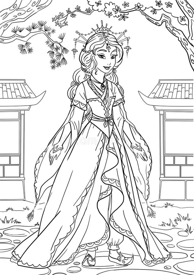 114 Asia Coloring Pages Printable 36