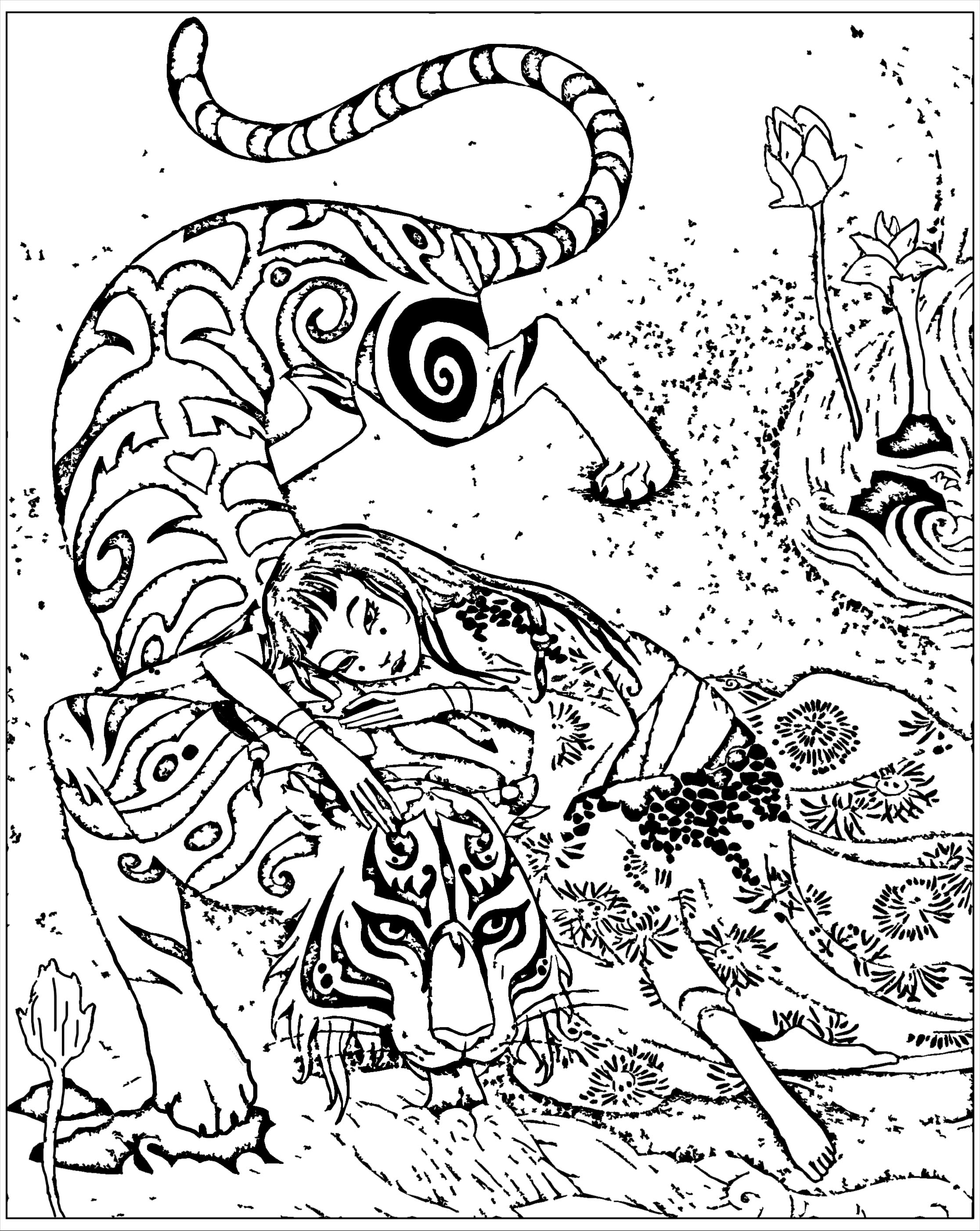 114 Asia Coloring Pages Printable 39