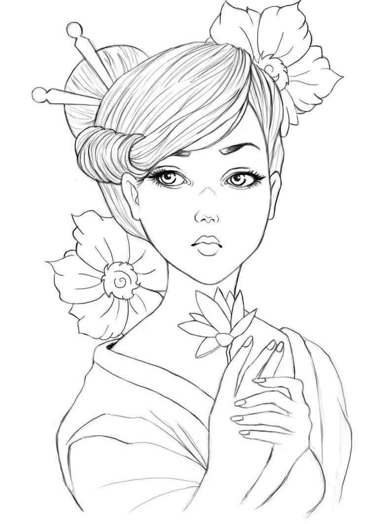 114 Asia Coloring Pages Printable 67