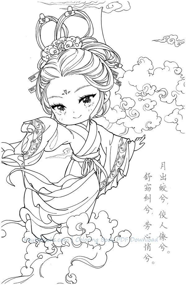 114 Asia Coloring Pages Printable 68