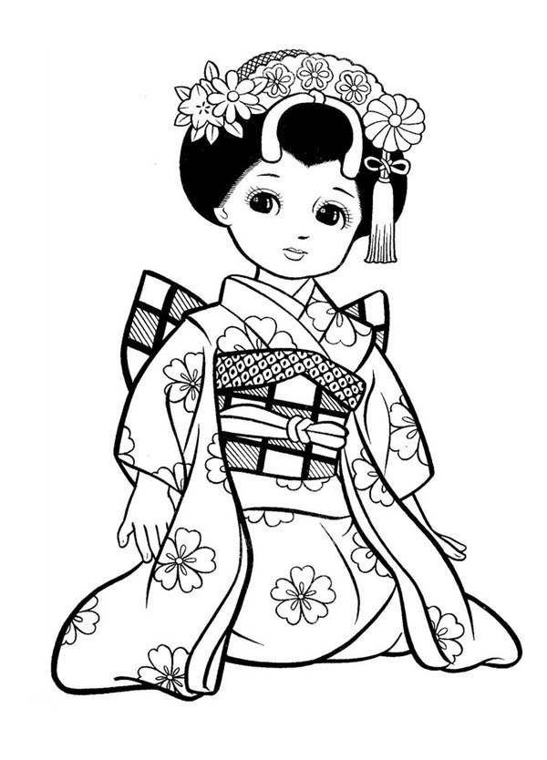 114 Asia Coloring Pages Printable 69