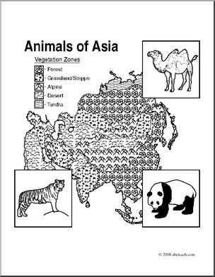 114 Asia Coloring Pages Printable 78