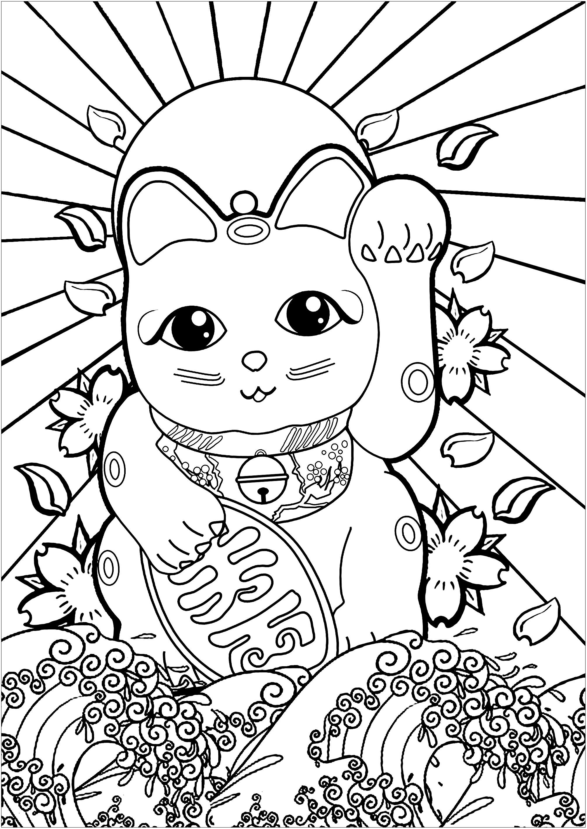 115 Japan Coloring Pages Printable 1