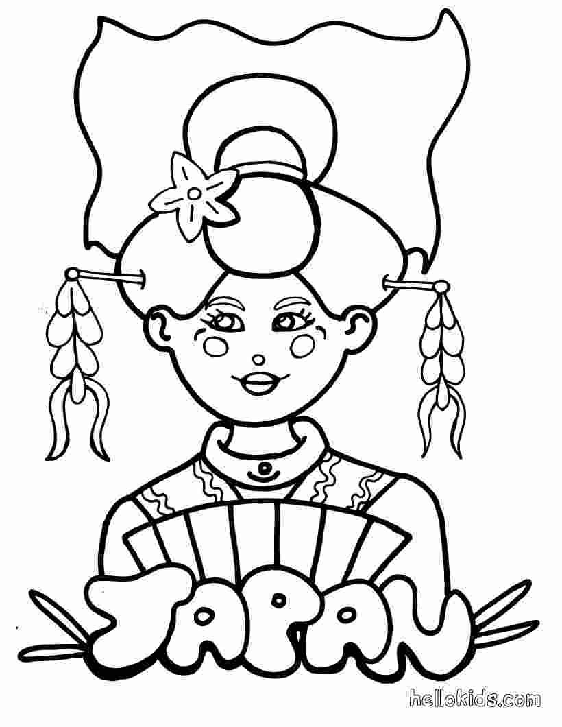 115 Japan Coloring Pages Printable 101