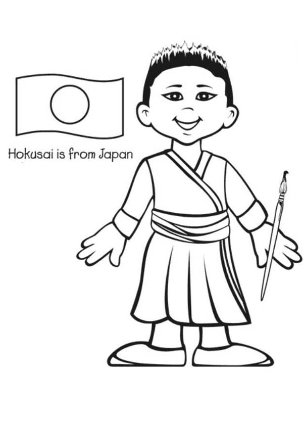 115 Japan Coloring Pages Printable 112