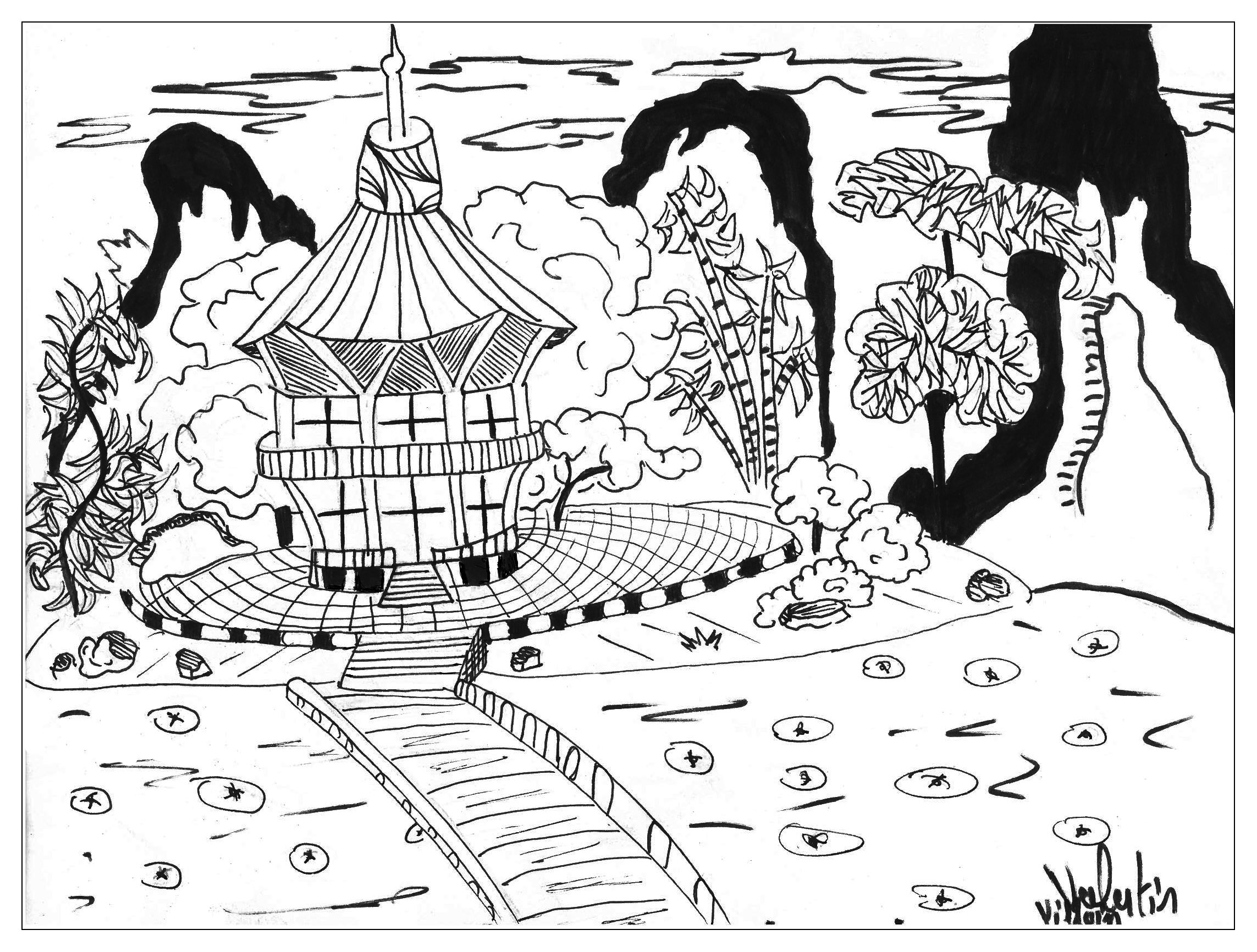 115 Japan Coloring Pages Printable 14