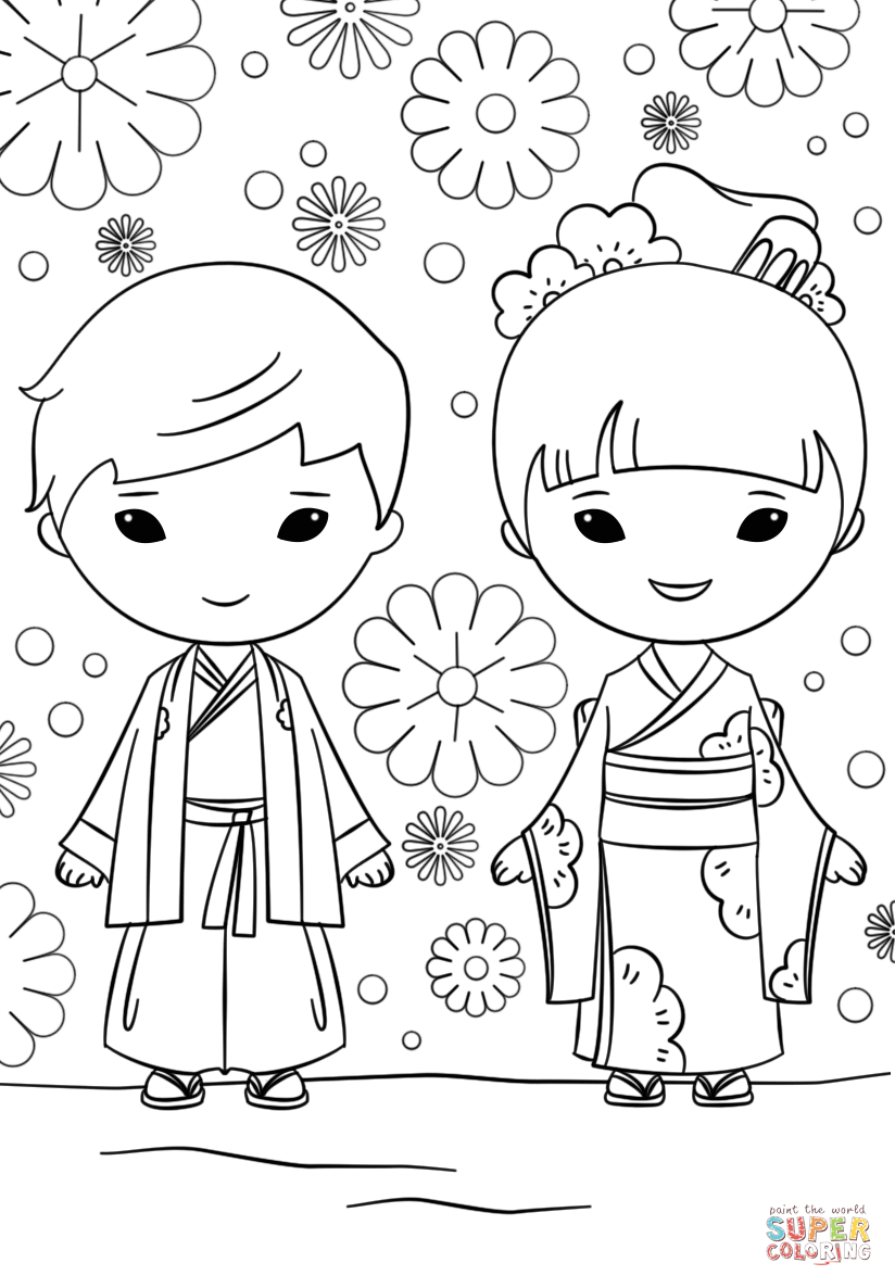 115 Japan Coloring Pages Printable 17