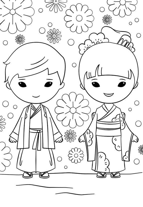 115 Japan Coloring Pages Printable 20