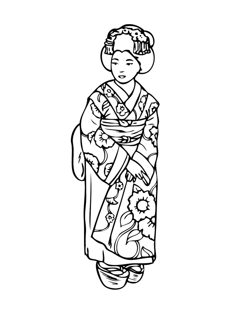 115 Japan Coloring Pages Printable 21