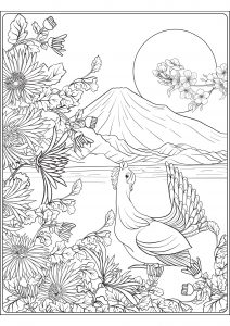 115 Japan Coloring Pages Printable 24