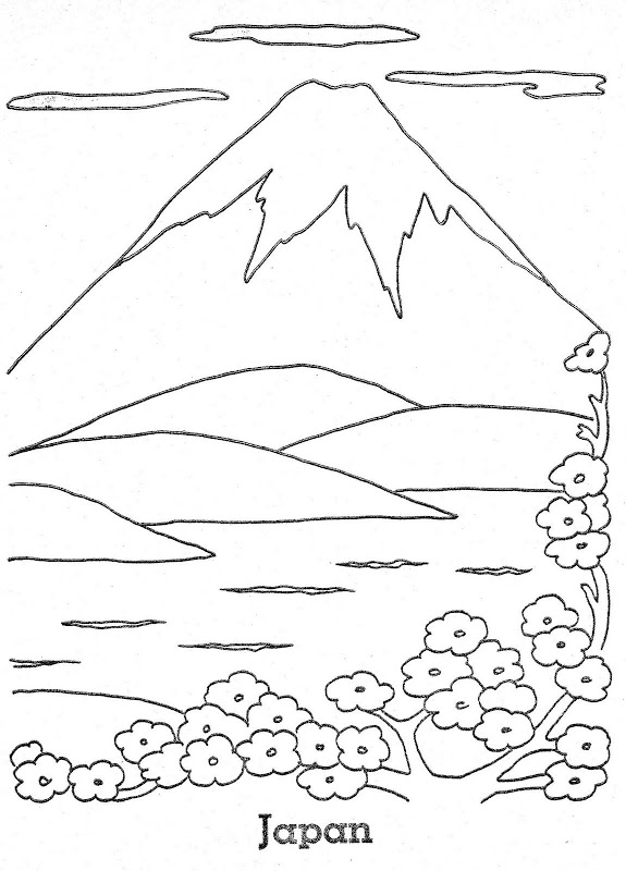 115 Japan Coloring Pages Printable 32