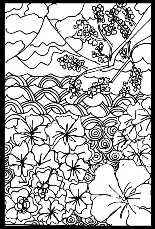 115 Japan Coloring Pages Printable 47