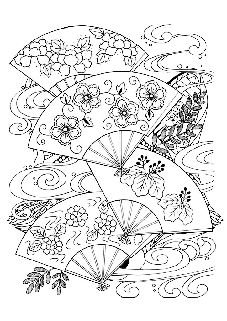 115 Japan Coloring Pages Printable 66