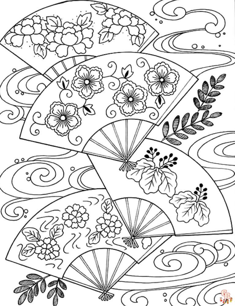 115 Japan Coloring Pages Printable 79