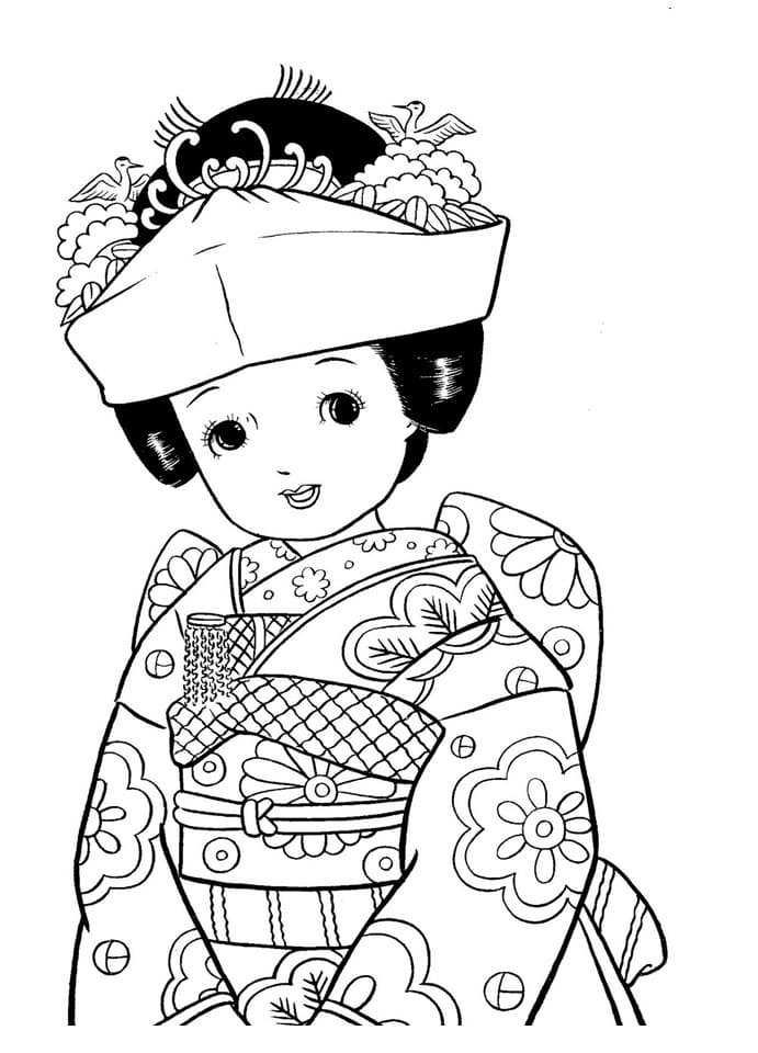 115 Japan Coloring Pages Printable 8