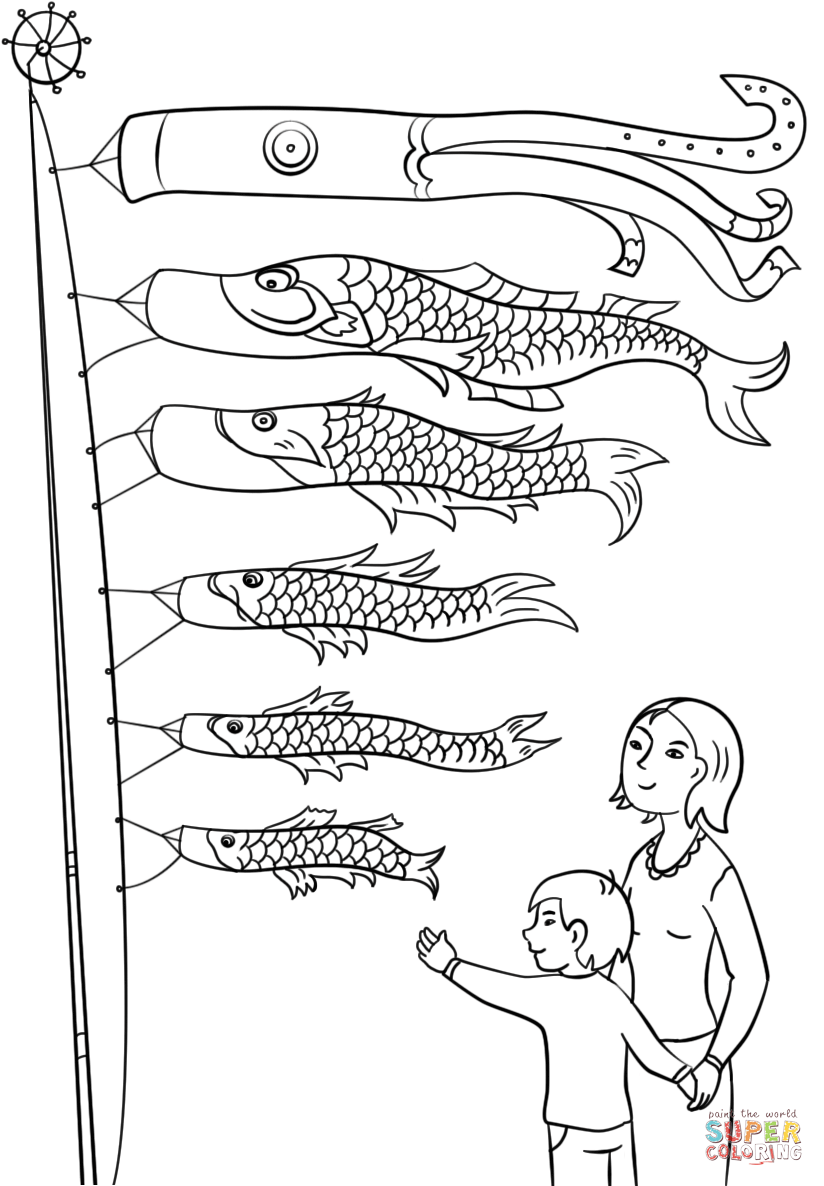 115 Japan Coloring Pages Printable 83