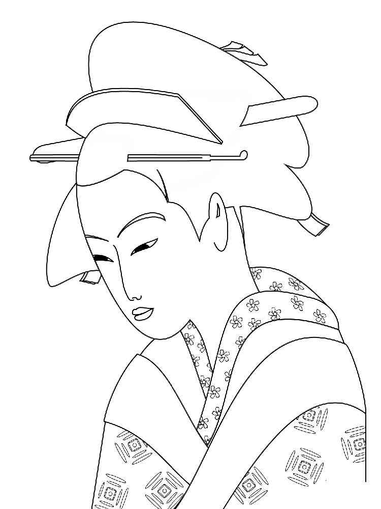 115 Japan Coloring Pages Printable 84