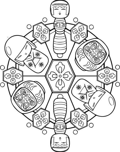 115 Japan Coloring Pages Printable 87