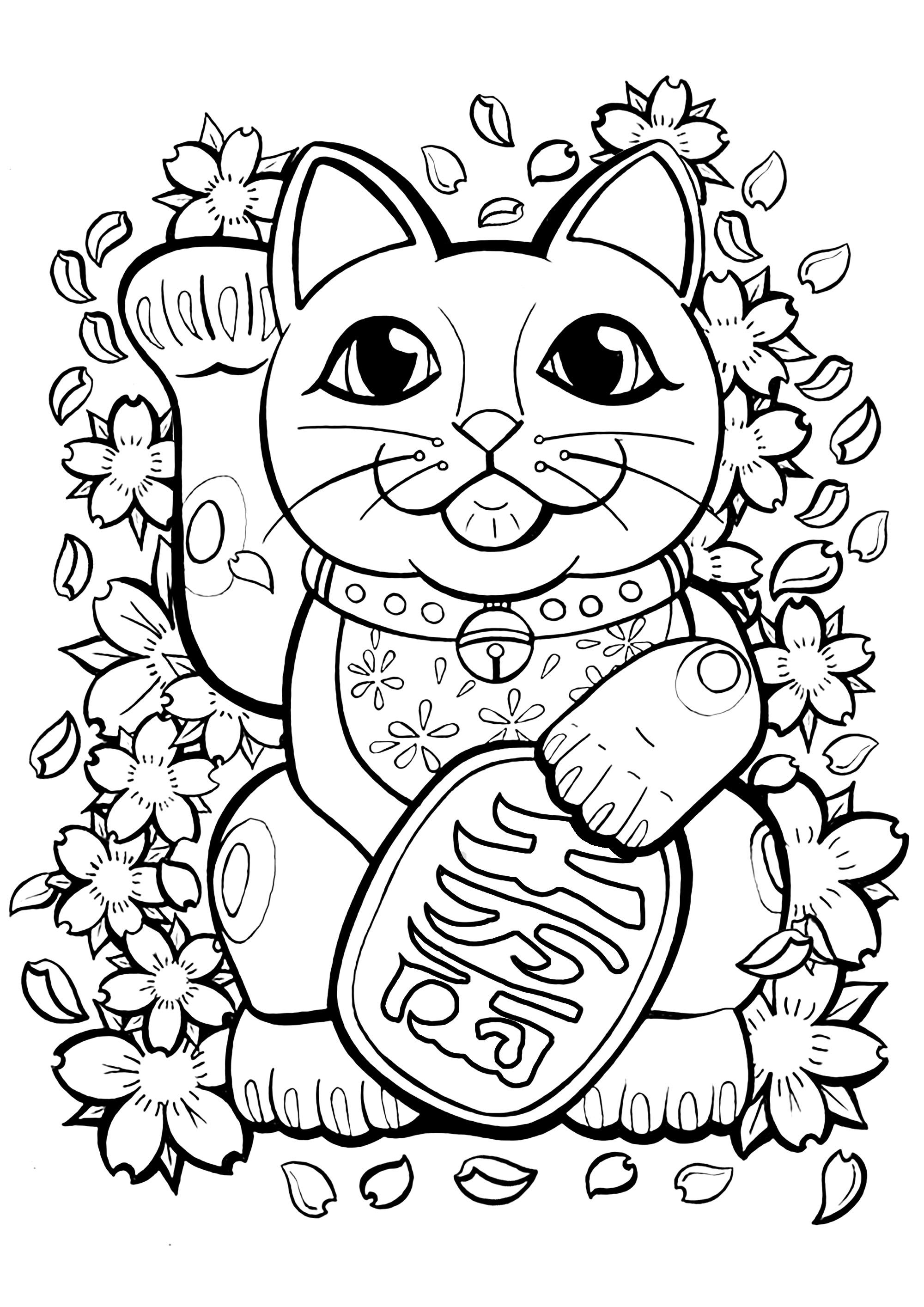 115 Japan Coloring Pages Printable 91