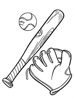 115 Softball Coloring Pages Printable 100