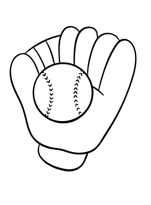 115 Softball Coloring Pages Printable 111