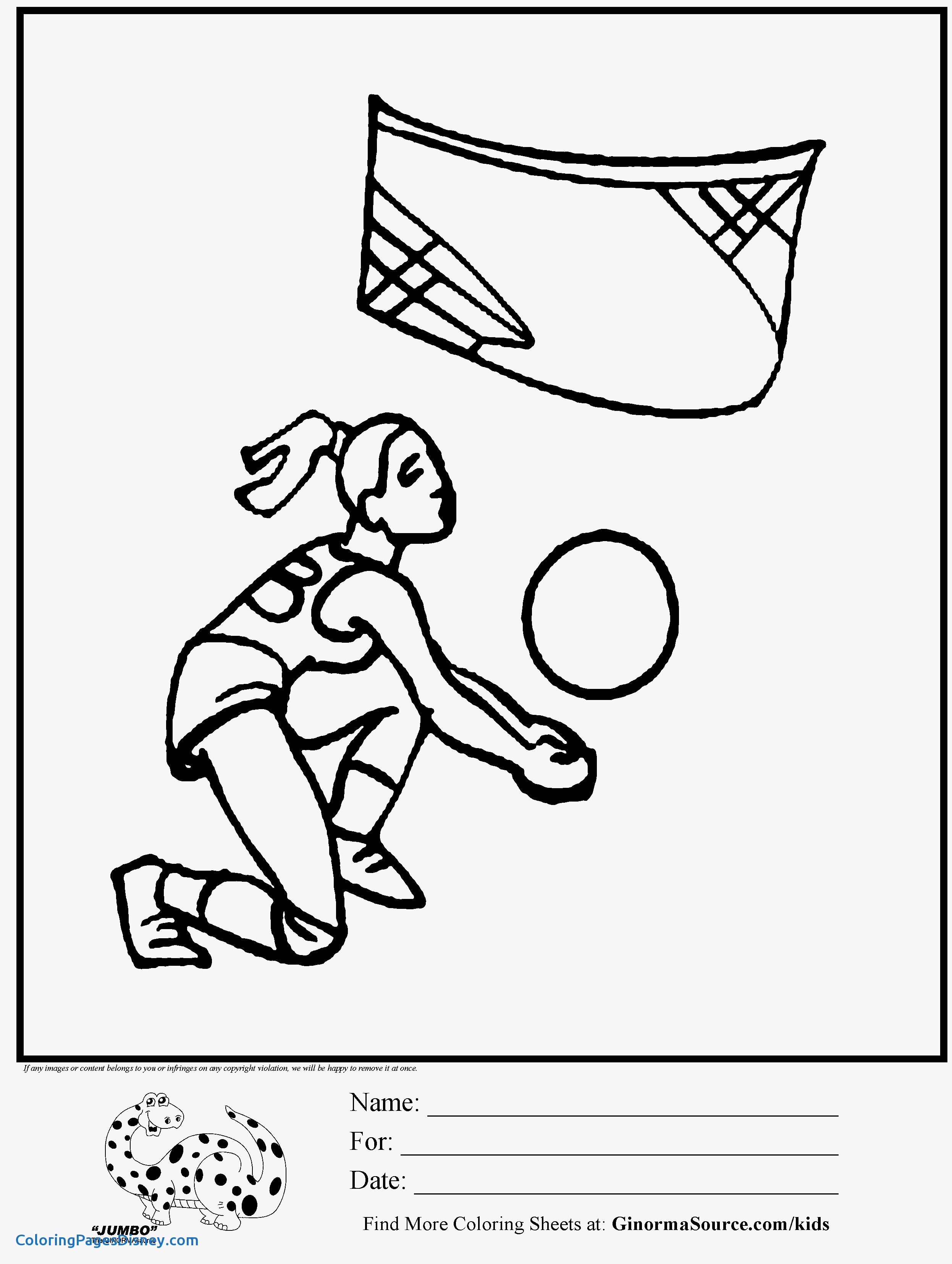 115 Softball Coloring Pages Printable 5