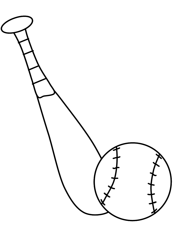 115 Softball Coloring Pages Printable 50