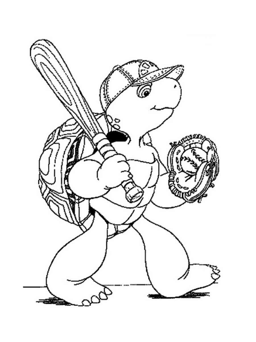 115 Softball Coloring Pages Printable 51