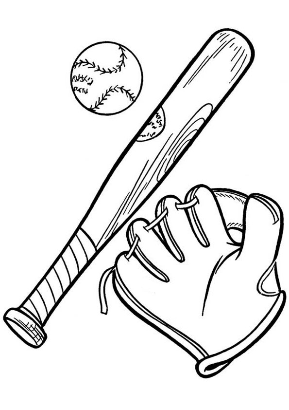 115 Softball Coloring Pages Printable 86