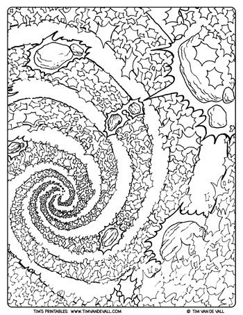 117 Galaxy Coloring Pages Printable 16