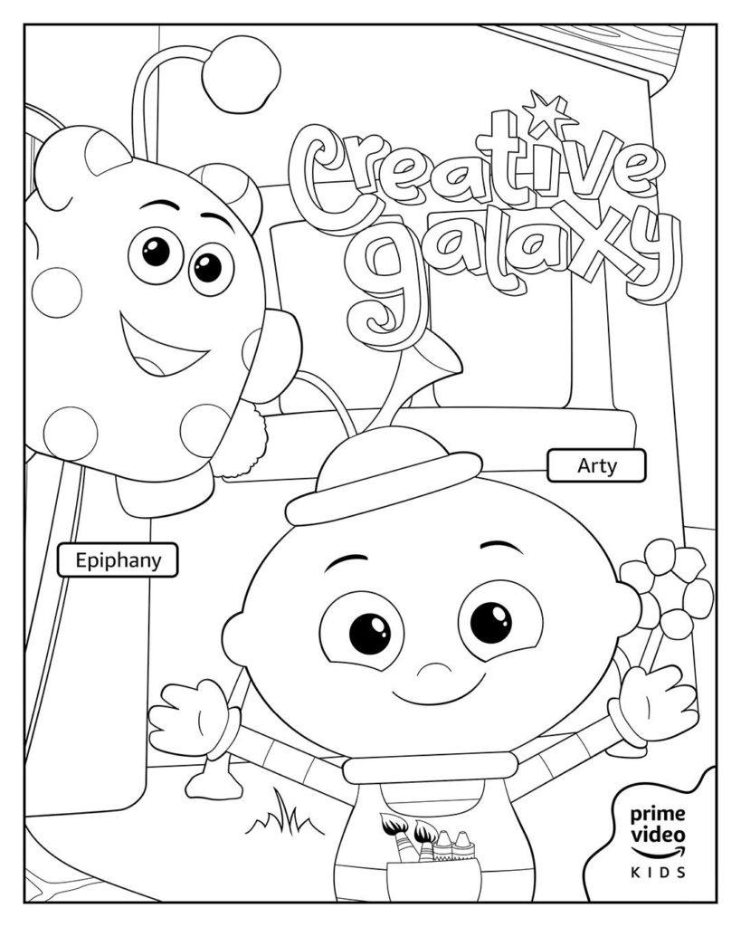 117 Galaxy Coloring Pages Printable 17