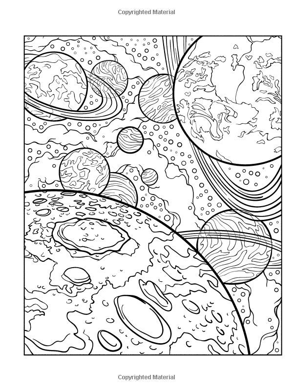 117 Galaxy Coloring Pages Printable 27