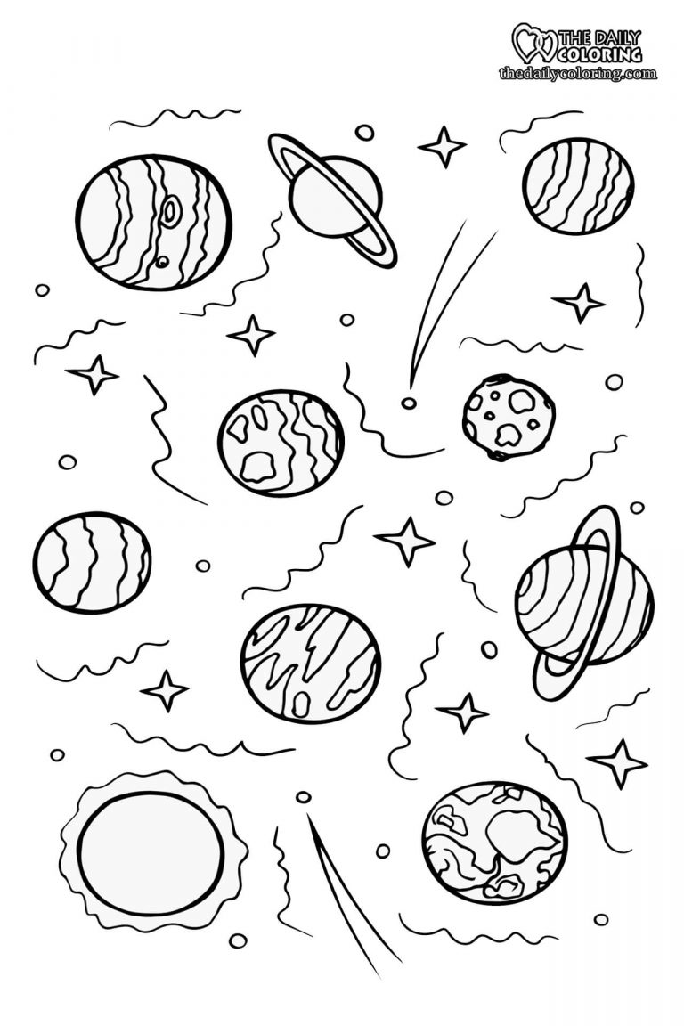 117 Galaxy Coloring Pages Printable 3