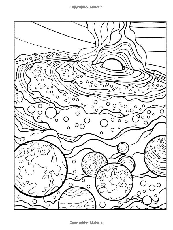 117 Galaxy Coloring Pages Printable 41