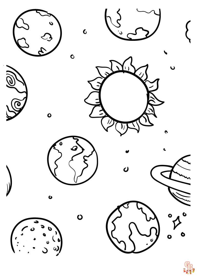 117 Galaxy Coloring Pages Printable 55