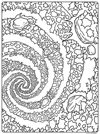 117 Galaxy Coloring Pages Printable 94