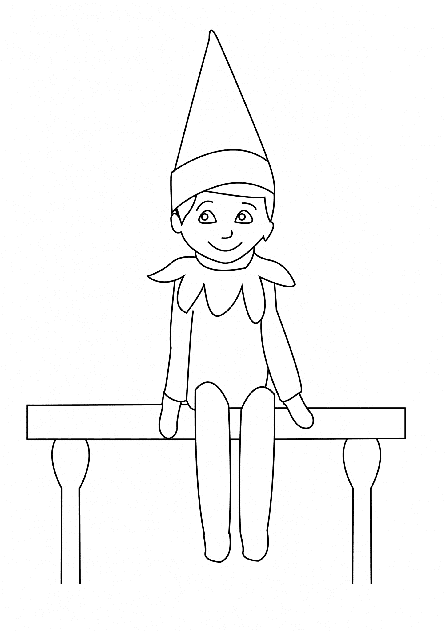 121 Free Elf Coloring Pages For Kids Printable 104