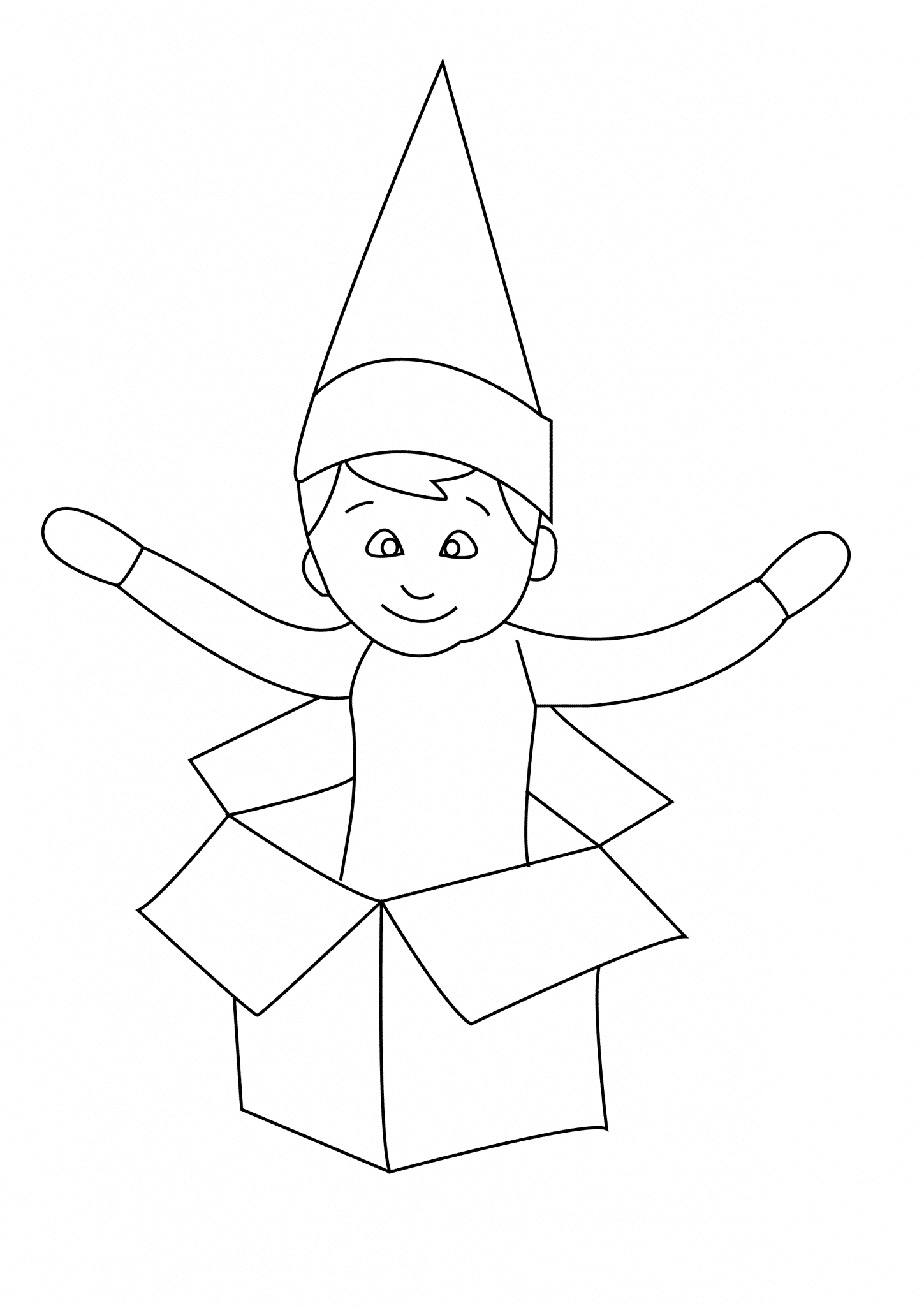 121 Free Elf Coloring Pages For Kids Printable 11