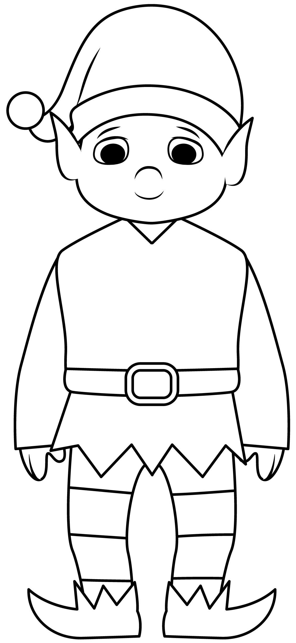 121 Free Elf Coloring Pages For Kids Printable 110