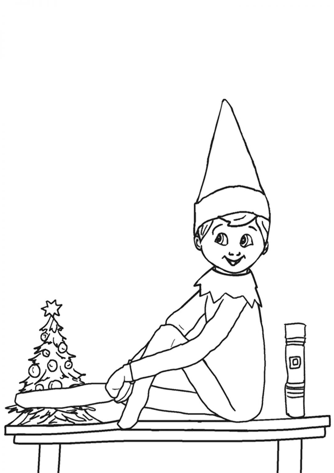 121 Free Elf Coloring Pages For Kids Printable 21