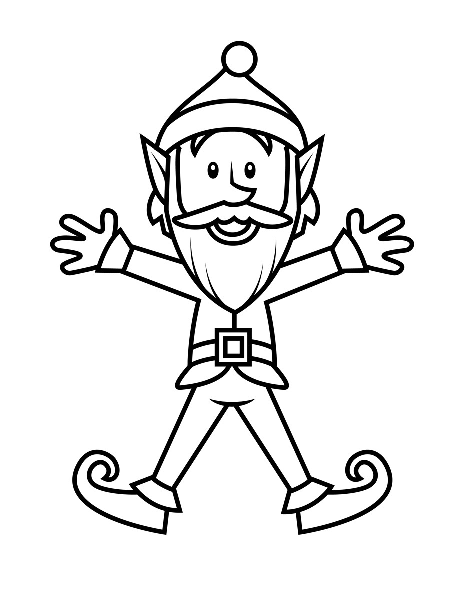 121 Free Elf Coloring Pages For Kids Printable 22