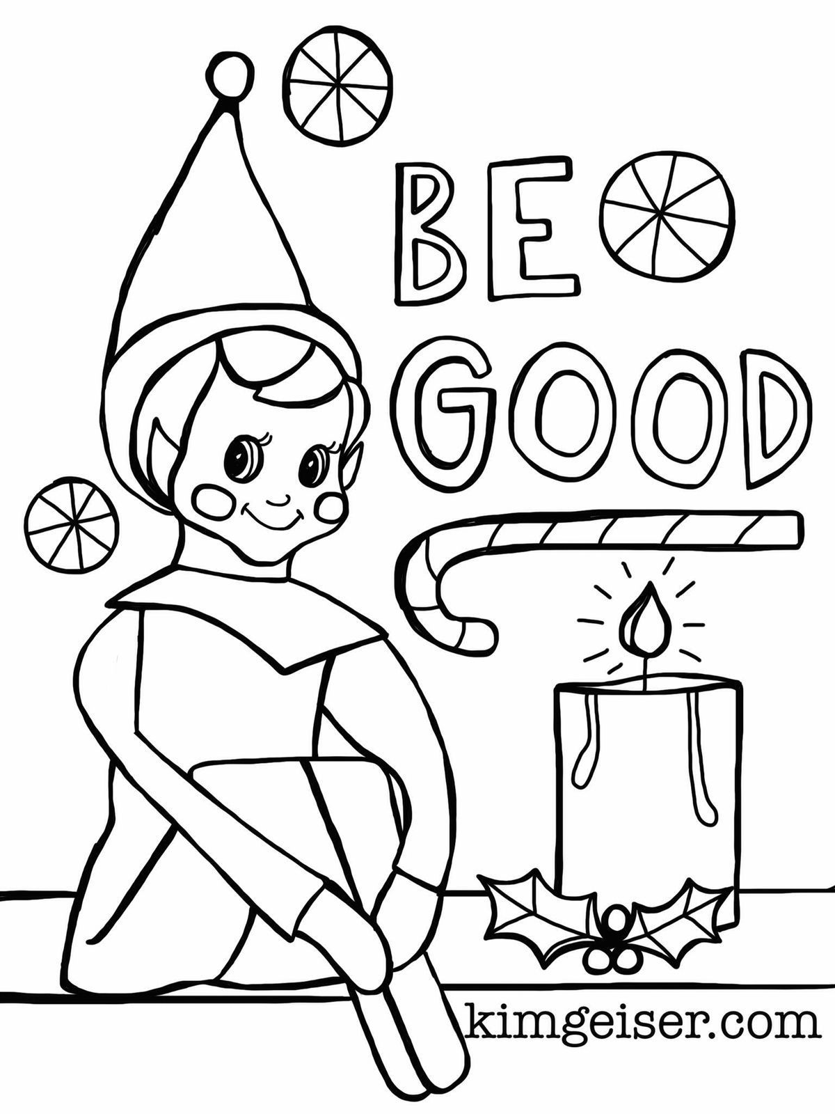 121 Free Elf Coloring Pages For Kids Printable 29