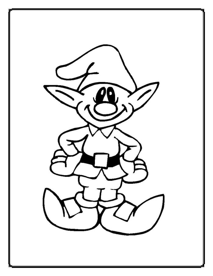 121 Free Elf Coloring Pages For Kids Printable 34