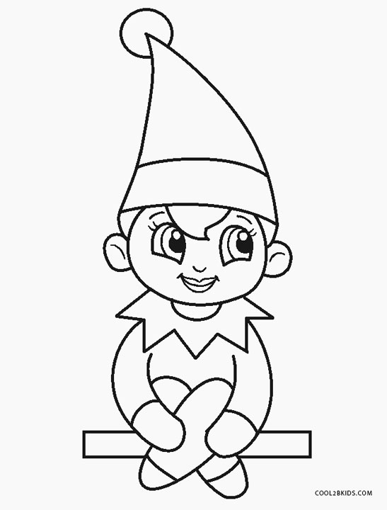 121 Free Elf Coloring Pages For Kids Printable 56